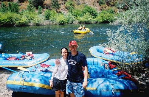 Ferg and Brian on the South Fork of the American River