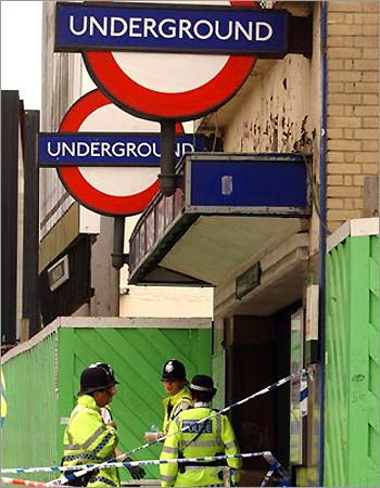 Aldgate Underground Station, London