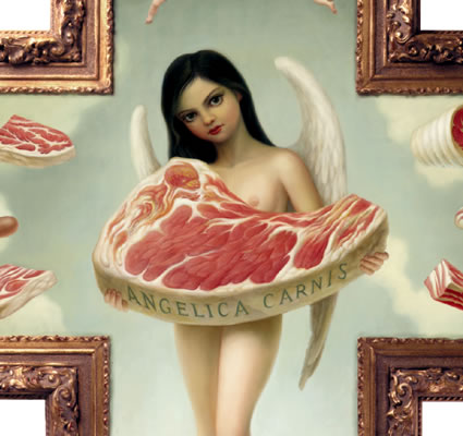 Angel of meat