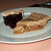 Blueberry Pie and Maple Sugar Pie slices
