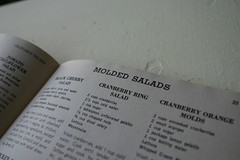 Salad inside-molded salads