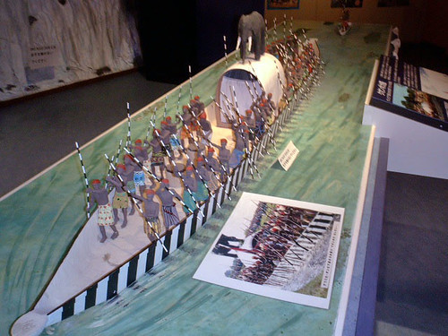 アフリカの祭の模型　the model of Afrikan Festival in Expo 2005