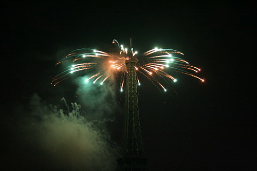 Eiffel Tower, 14th July 2005