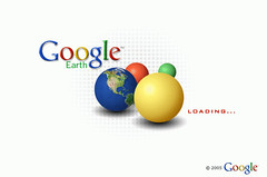 Google Earth NEW Startup logo