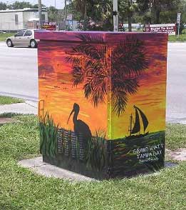Traffic Signal Box, Tampa