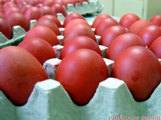 Grandma 80th Birthday - Red Birthday Eggs