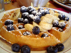 fruit waffle