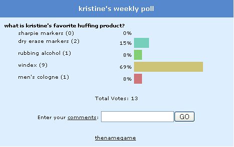 weekly poll #1