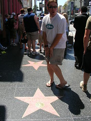 Hollywood Sidewalk Stars - Marlyn Monroe and me