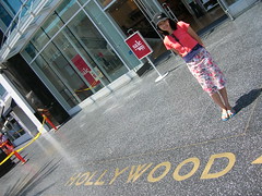 Hollywood Sidewalk and Anna