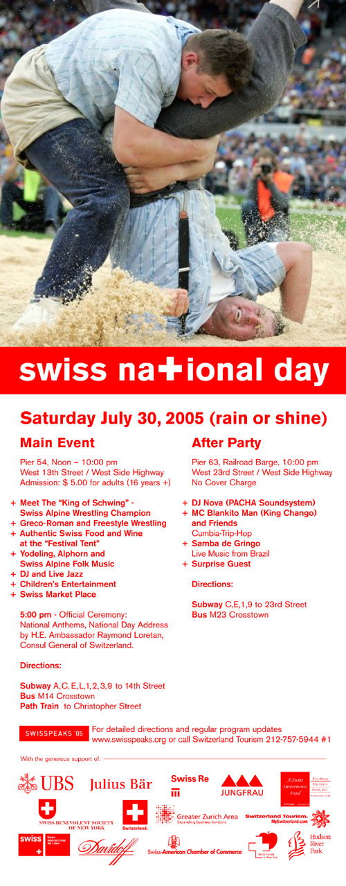 Celebrate Swiss National Day in New York
