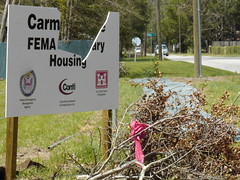 Fema signs don't hold up to hurricanes