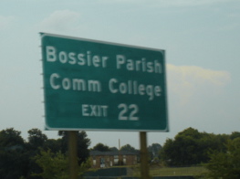 There's a town called Bossier in Texas