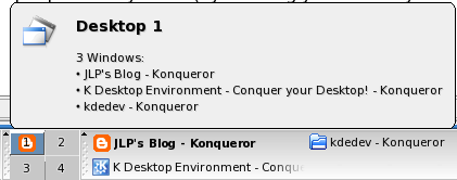 KDE 3.5 minipager tooltip