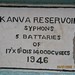Kanva Reservoir - The Plaque