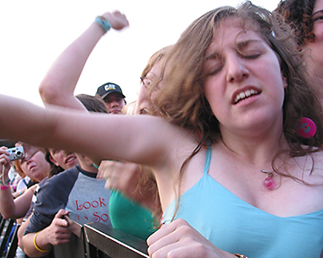 Girl Dancing to The Pixies, Lollapalooza, 2005