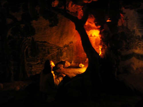 inside the crystal shrine grotto
