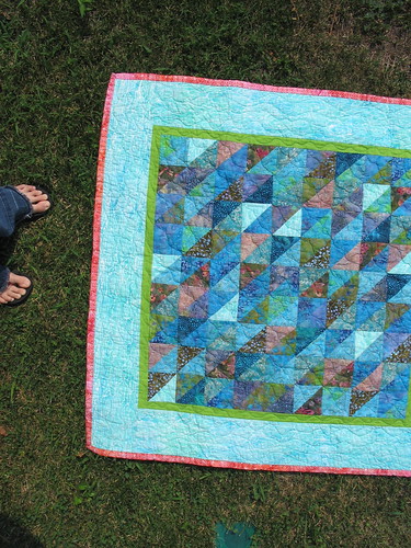 quilt and my toes
