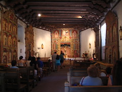 inside the Santuario de Chimayo