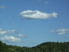 airplane cloud