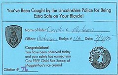 Lincolnshire Good Citation Certificate