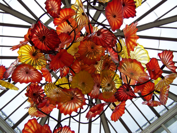Chihuly Persian Chandelier UP
