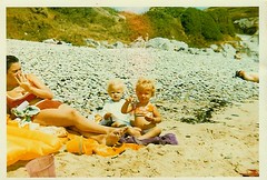lunch at the beach circa 1970/71, that's me in the foreground with the sandwich