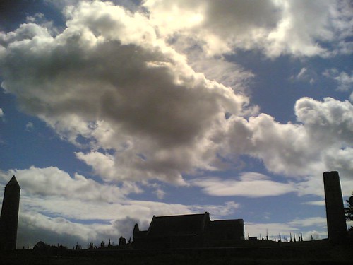 Clonmacnoise silhouette