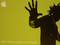 One free song from iTunes.