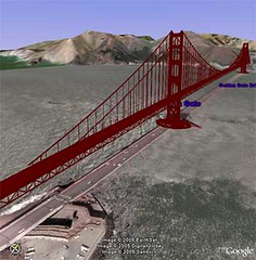 Golden Gate Bridge - 3D on Google Earth