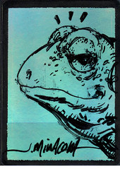 Whiptongue Frog by Jeff Miracola